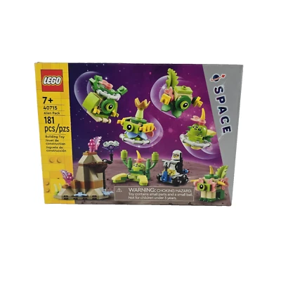 LEGO Space Alien Pack 40715 Sealed NIB Retired 2024 181 Piece - Image 1 of 4