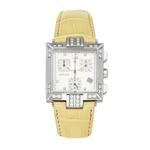 Concord La Scala Chronograph Quartz Stahl Diamanten Damen Armbanduhr 1 - Bild 1 von 4