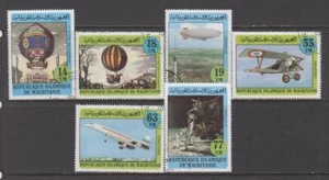Mauritania - Bicentenary of Manned Flight (Set Used) 1982 (CV $6) - Bild 1 von 1