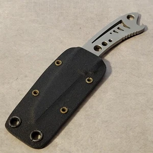 CRKT DOGFISH Knife W/Sheath 2371 Krein Design Fixed Blade Neck RETIRED - Picture 1 of 8