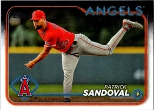2024 TOPPS SERIES 2 ANGELS #388 PATRICK SANDOVAL - Picture 1 of 2