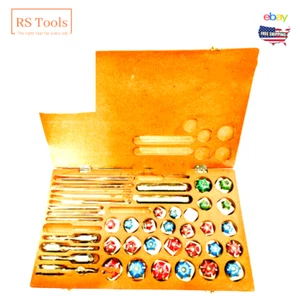 39 pcs Valve Seat Carbide Tipped Cutter Set For Vintage & Modern Car & Bikes USA - Picture 1 of 24
