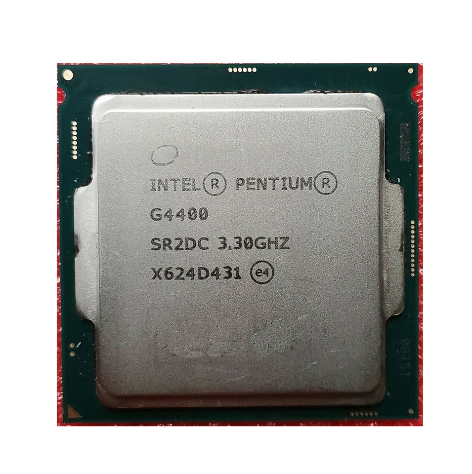 Intel G3900 G3930 G4400 G4500 G4560 G4900 G4930 Socket LGA1151 Processor CPU - Image 1 of 4