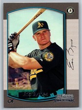 2000 Bowman Draft Picks & Prospects Eric Byrnes Rookie Oakland Athletics RC #56