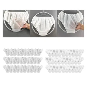 30Pcs Disposable Underwear Panties Comfortable Portable Breathable for Hotel - Picture 1 of 25