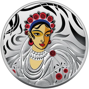 The world of the Couturier’s Art. Lyubov Panchenko coin 10 UAH 1 Oz, Silver 2025 - Picture 1 of 6
