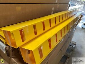 NEW FGS-KTW2-D ADC TE COMMSCOPE 4x4 VERTICAL 3" SLOTTED DUCT KIT 6 FT YELLOW