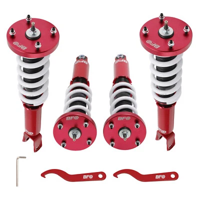 Air Suspension to Coil Spring Conversion Kit For Jaguar XJ XJ8 XJR 03-09 Struts - Image 1 of 4