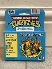 New box 1990 Topps Teenage Mutant Hero Turtles Collector Cards 