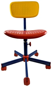 IKEA Knut & Marianne Hagberg Memphis Puzzle Niños Silla de Oficina Vintage Años 90 1992 - Imagen 1 de 17