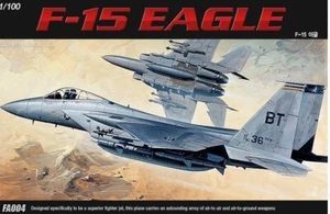 Academy 12706 1/100 F-15 EAGLE Airplane Aircraft Plastic Hobby Model Kit Toy - Picture 1 of 2