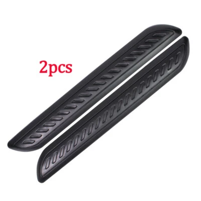 2×Car SUV Auto Bumper Anti-scratch Rubber Strip Anti-collision Protect Trims PVC - Image 1 of 4