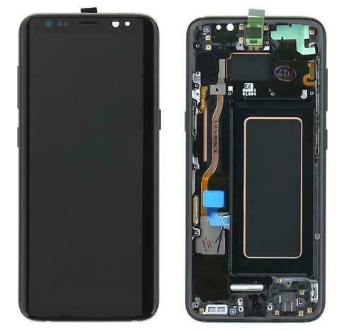 Samsung GH97-20457A Schermi LCD con Vetro Touchscreen per Samsung Galaxy S8 - Nero