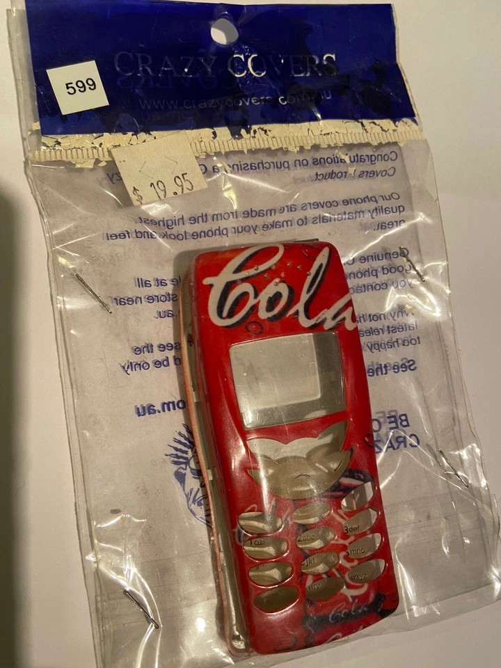 Nokia 8210 Cola Coloured Covers Set incl. Front/Rear Covers,Screen Diplay,Keypad — 第 1/2 张图片