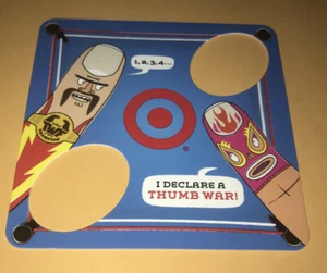 2009 TARGET THUMB WAR GIFT CARD COLLECTIBLE INTERACTIVE ULTRA RARE NEW - Picture 1 of 2