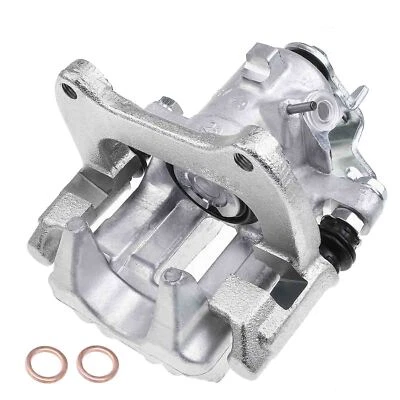Pinza de freno trasera izquierda con soporte y pistón metálico para Audi A4 Quattro 2003-2006 Foto 1 de 4