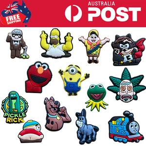 For Jibbitz-Crocs Movie Tv Show Video Game Character Charms Shoe Cake Decoration - Photo 1 sur 3