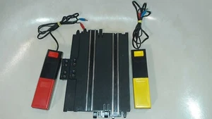 Vintage SpeedTrax Slot Car Racing power Track ends & Controllers - Picture 1 of 4
