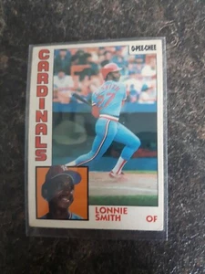 1984 O-Pee-Chee Base Lonnie Smith Card# 113 - Picture 1 of 2