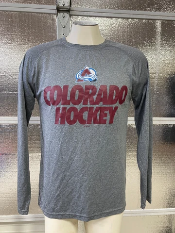 Colorado Avalanche Long Sleeve Shirt - Mens Medium - Lightweight - Base Layer Cover