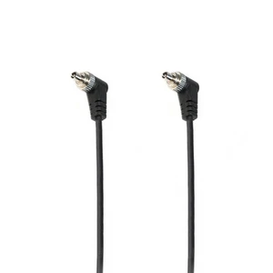 Câble de synchronisation flash homme-homme 5 m/16 pieds avec verrouillage à vis pour Nikon Canon et la plupart des reflex numériques - Photo 1/2