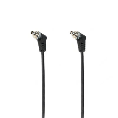 5M/16FT Male-Male Flash PC Sync Cable w/ Screw Lock f/ Nikon Canon & most DSLR - Image 1 of 2