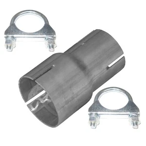 Erweiterung von 45mm auf 55mm Auspuff Adapter Reduzierungsstecker 2 Schelle a* - Bild 1 von 1