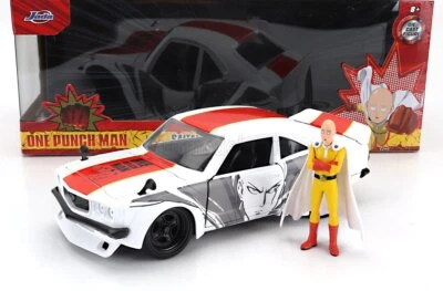 MODELLINO AUTO STATICO MAZDA RX 3 WITH ONE PUNCH SAITAMA FIGURE 1974 1/24 - Immagine 1 di 4