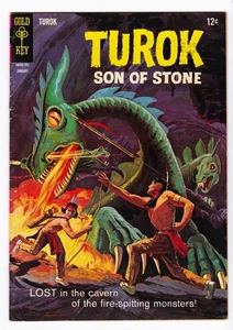 TUROK SON OF STONE #55 (Gold Key / Januar 1967) FN (7.0) - Bild 1 von 3