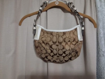 Hobo Coach Soho vintage.Con edición limitada trenzado, correa de cuero Foto 1 de 4