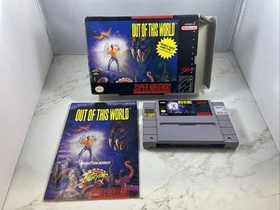 Out of This World - Nintendo SNES - CiB - Image 1 of 4