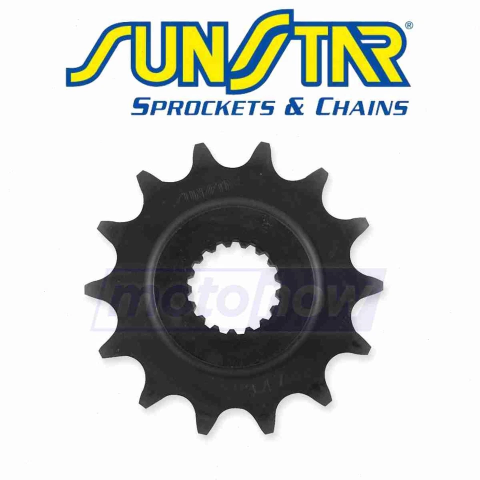 Sunstar Steel Front Sprocket for 2009-2019 Yamaha YFZ450R SE - Drive cv Foto 1 de 4