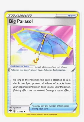 Big Parasol (Uncommon) SWSH03: Darkness Ablaze 157/189 NM - Image 1 of 2