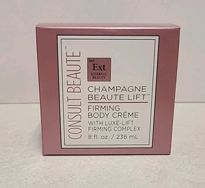 NEW Consult Beaute Champagne Beaute Lift Firming Body Creme - 8 OZ - Picture 1 of 3