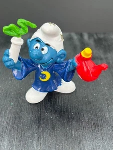 Schlümpfe 20116 Alchemist Schlumpf Zauberer Figur Vintage PVC Figur Schleich Peyo - Bild 1 von 6