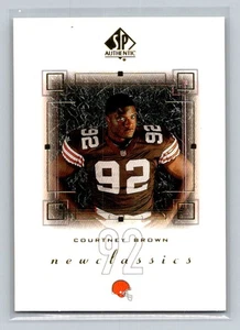 2000 SP Authentic New Classics #NC2 Courtney Brown Cleveland Browns - Picture 1 of 2