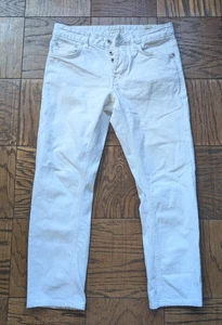 Suitsupply Denim Goods Men's White Wash Slim Fit Jeans 30/32 - Picture 1 of 6