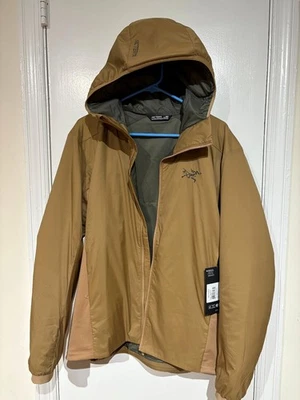 Новый с Ярлыками Arc'teryx Atom куртка с капюшоном размер средний цвет холст/корм новый с ярлыками - Изображение 1 из 4