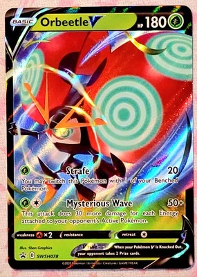 Orbeetle V SWSH078 SWSH: Sword & Shield Promo Cards Holo - Image 1 of 2