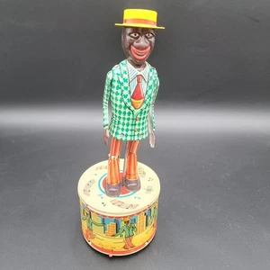 Vintage 1950’s Strutting Sam Battery Operated Tin Toy Made In Japan - Picture 1 of 14