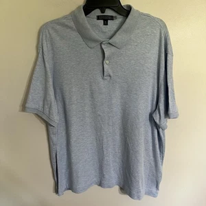 Banana Republic Luxury Touch Performance Men's Size XL Light Blue Polo Shirt - Picture 1 of 9