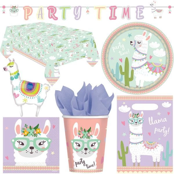 Set Di Decorazioni Per Feste Di Compleanno Per Bambini Con Cactus - Immagine 1 di 1