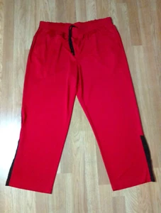 Starter Mens Dri-Star Red Activewear Sweatpants Elastic Waist Logo Size XL 40-42 - Picture 1 of 10