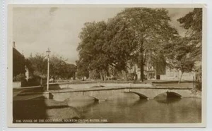 RP de Venecia de los Cotswolds BOURTON ON TH WATER c1930 - Imagen 1 de 1