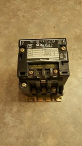 Square D Company Contactor Nema Size 0 Class 8502 Type SBO2 Series A 238256 - Picture 1 of 1