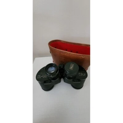 Винтажный бинокль Sears кожаный чехол коллекционный дедушка подарок человек пещера  - Изображение 1 из 4