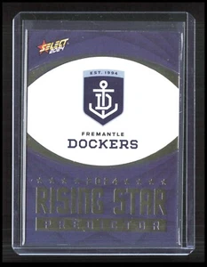 AFL 2024 Select Gold Rising Star Predictor Fremantle RSPG6 Fútbol CB-2-4-B-7 - Imagen 1 de 8