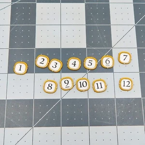 Dungeon! Fantasy Board Game D&D Replacement Number Tokens - Picture 1 of 1