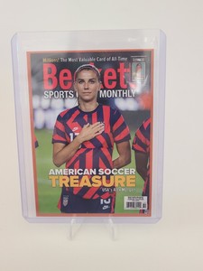 Beckett Alex Morgan Card Dave & Adams Promo USWNT world cup Soccer USA