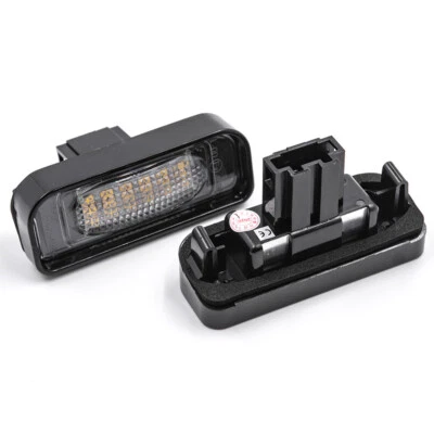 Luces LED blancas para matrícula Mercedes Benz W220 S430/S500/S600 - 2 piezas Foto 1 de 4